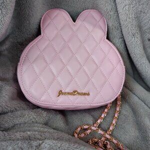Jenna Draws Pink Quilted Bunny Purse